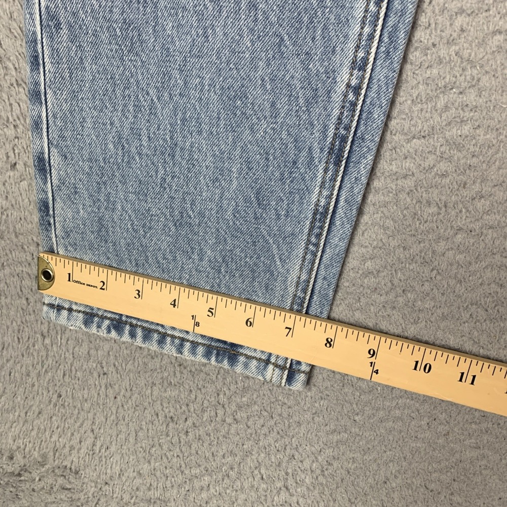 Hey Joanie Y2K 90's straight loose Women's Jeans Size XS 24 Mid Rise 10" - Picture 2 of 15